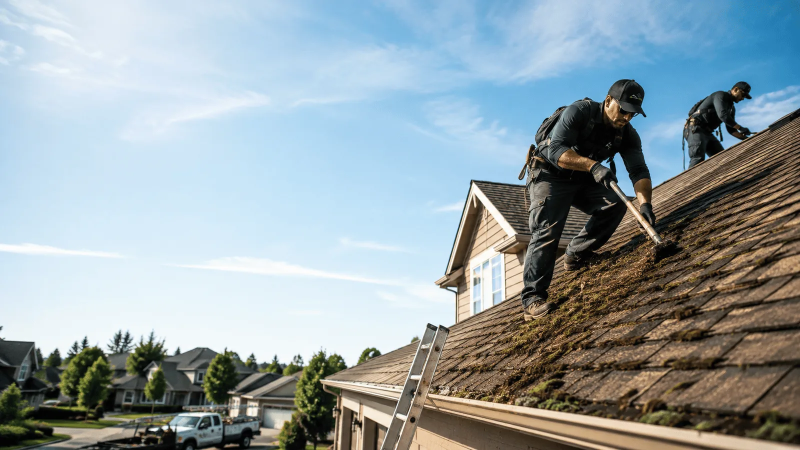 Roof Moss Removal in Pipe Creek, TX near me
